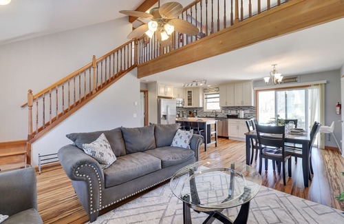 Albrightsville Villa | Peaceful Villa w Private POOL/AC/game room/loft/WiFi Sleep 9 ☀️, ⛱️