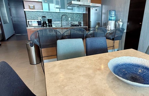 Cerritos Apartment | Península Spacious 3-bedroom apartment with WiFi, AC in charming Mazatlan