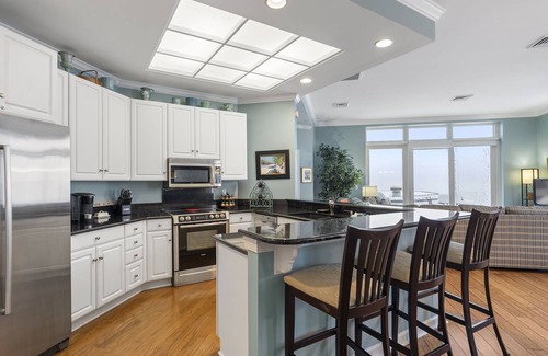 Harbor Springs Condo | Penthouse #10 Overlooking Harbor Point & Downtown - Covered Parking, Elevator