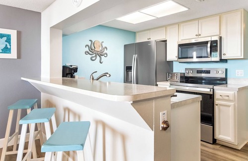 Port Canaveral Condo | Penthouse Cape Winds 509 - On the beach with ocean views!