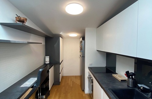 Affori Apartment | Penthouse with bath, parking space and subway under the house