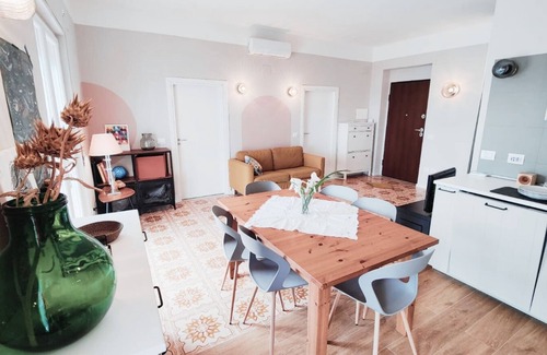 Castellabate Historic Centre Apartment | Penthouse with Panoramic Terrace and Sea View in Cilento