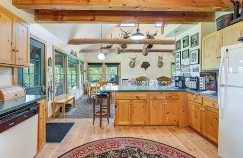 Scio Cabin | Pet-Friendly Cabin on 86 Acres in Scio: Fish, Hike
