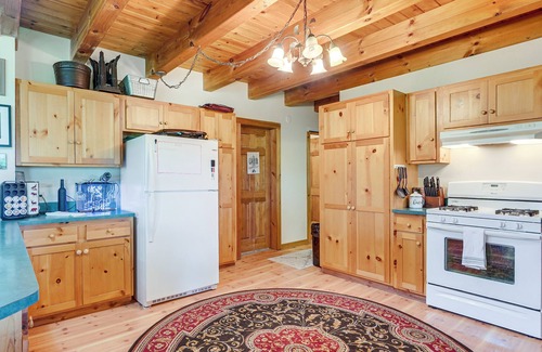 Scio Cabin | Pet-Friendly Cabin on 86 Acres in Scio: Fish, Hike