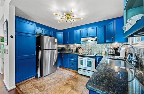 Waynesville House | Pet-Friendly Creekside | Relax in the Hot Tub