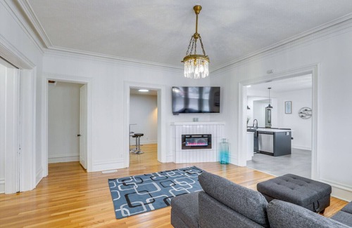 Blair Apartment | Pet-Friendly Lodge w/Game Room & Fireplace