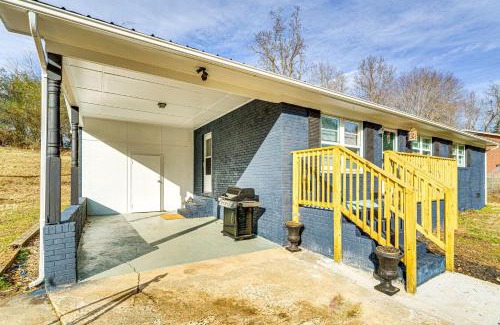 Morganton House | Pet-Friendly Morganton Home with Large Backyard!