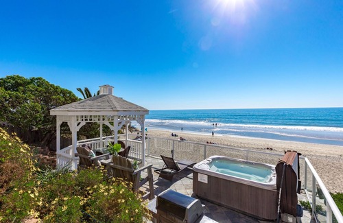 Carlsbad Village House | Pet-Friendly Oceanfront Duplex with a Spa C3015-A