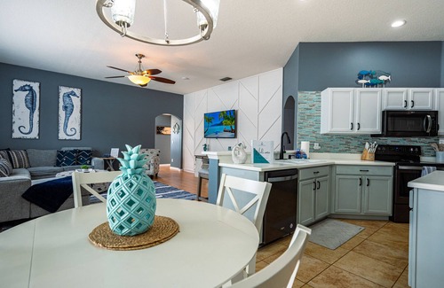 Sabal Harbour House | ⚓Pet friendly/Private heated pool/spa w/fire pit!⚓🐕🌅