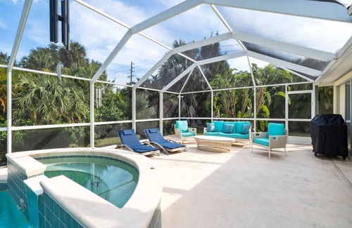 Wabasso Beach House | Pet Friendly w/Spa & Pool - Minutes from Beach