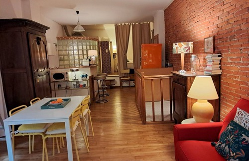 Matabiau Apartment | PETIT LOFT TOULOUSAIN JEAN JAURES FREE PARKING