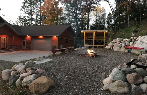 Pickerel House | Pickerel Lake Home with Great Sunset Views