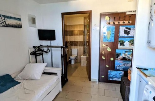Ajaccio Apartment | Pied dans l'eau vue îles sanguinaires t1 15+5m2 les calanques avec spa et piscine