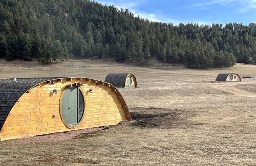 Hermosa RV Rental | Pine Tent Structure