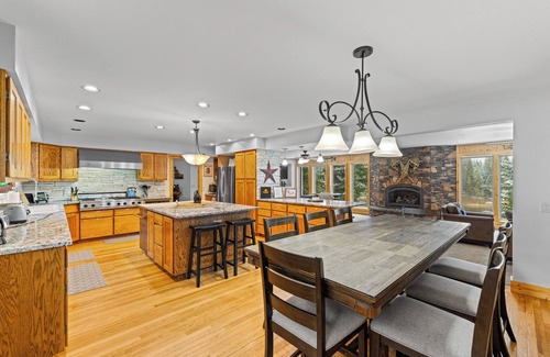 McCall House | Pines on the Pond - Large home on Rio Vista Pond with dock, hot tub, amazing views