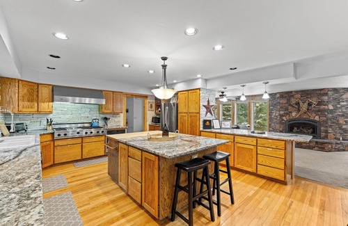 McCall House | Pines on the Pond - Large home on Rio Vista Pond with dock, hot tub, amazing views
