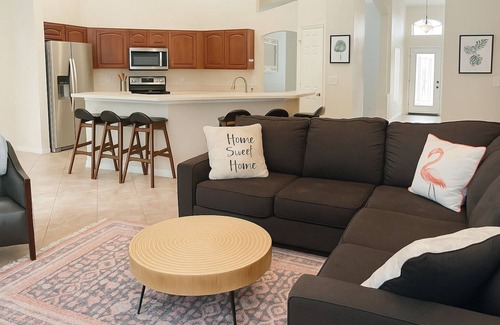 Vilano Beach House | Pink Flamingo! Pool/Spa, Pet Friendly, Steps to Beach & Park