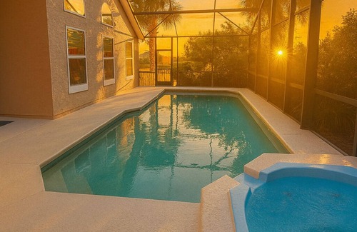 Vilano Beach House | Pink Flamingo! Pool/Spa, Pet Friendly, Steps to Beach & Park