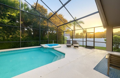 Vilano Beach House | Pink Flamingo! Pool/Spa, Pet Friendly, Steps to Beach & Park