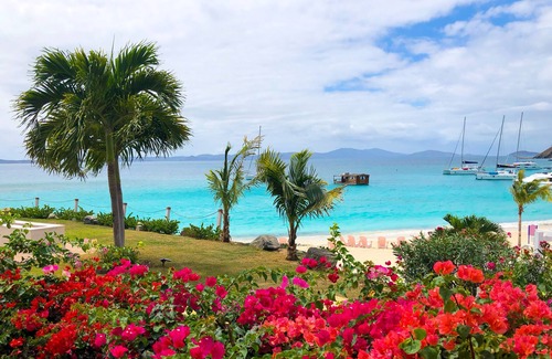 Jost Van Dyke Villa | Pink House Villas - Oleander Beach House