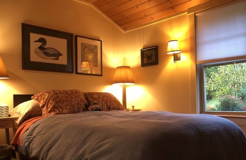 Westmore Cottage | Pisgah Cottage perched on the waters edge of Lake Willoughby