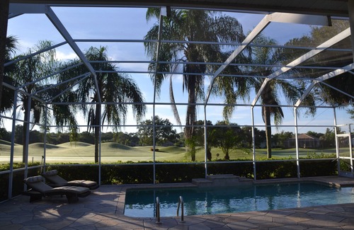 North Naples House | Play Unlimited Golf while Staying at this Elegant Estate Home with pool