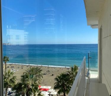 La Malagueta Apartment | Playa Malagueta Vistas frontal al mar con 2 dormitorios