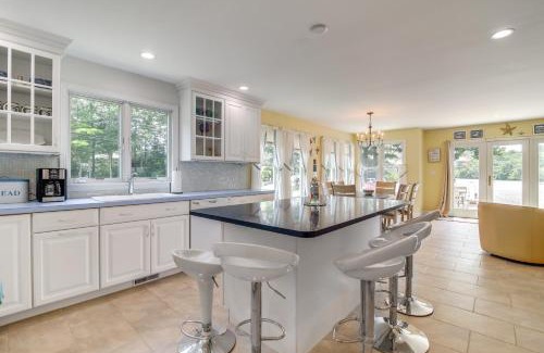 West Wareham House | Plymouth Getaway with Private Lake Beach and Kayaks!