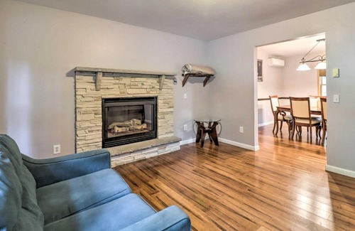 Bushkill House | Pocono Gem with Deck and Fire Pit, 9 Mi to Skiing!