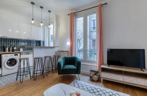 Quartier de Rochechouart Apartment | Poissonniere -Cosy apartment near Montmartre