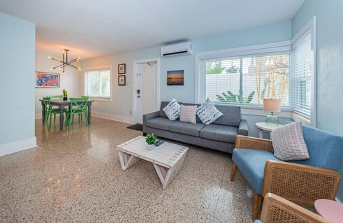 Sunset Beach Hotel | Poolside Suite- 2 beds- Large living room!