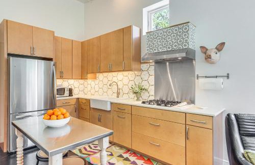 Latimer Apartment | Porch with Swing and Kayaks Rural Mississippi Retreat