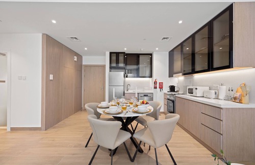 Madinat Zayed Apartment | Portside Bliss La Mer 1 BR with Sea View
