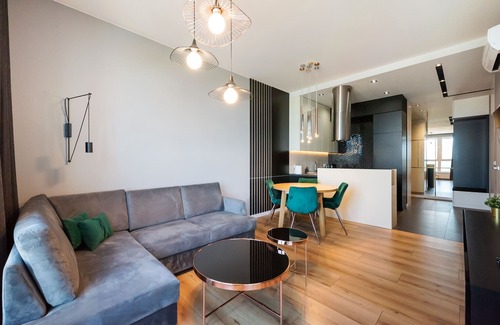 Praga Poludnie Apartment | Praga 23rd Floor High-Class Apartment