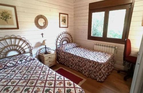 Los Molinos Villa | Preciosa cabaña con jardín y barbacoa
