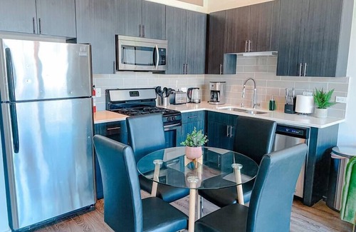 Near South Side Apartment | Premium 2BR Michigan Suite with Skyline Views Near McCormick Place & Lakefront