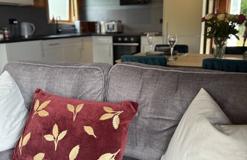 Pitlochry Cottage | Premium Woodland Lodge with Hot Tub and Woodburner