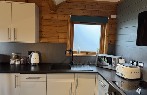 Pitlochry Cottage | Premium Woodland Lodge with Hot Tub and Woodburner