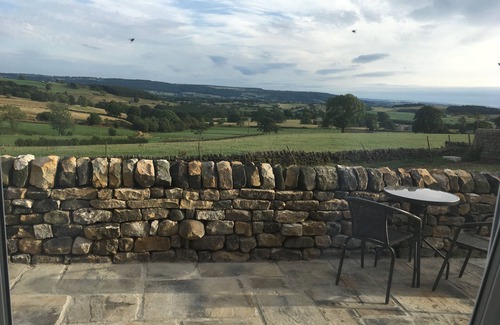 Otley Cottage | Pretty cottage with enclosed patio and private hot tub with stunning veiws