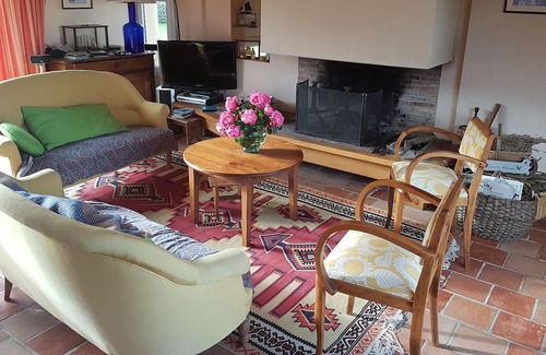 Tregastel Villa | Pretty family house with exceptional sea view, beach at 50 meters