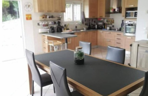 Sainte-Agnes House | Pretty recent villa with swimming pool, quiet and greenery, 7 minutes from the beach
