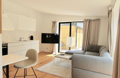 Øgadekvarteret Apartment | Private 1-BR townhouse wIth a terrace - 158
