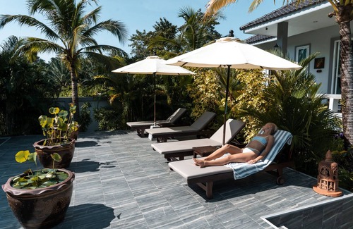 Nong Thale House | Private 3-room 1-bed villa by 15-m swimming pool and garden in Krabi, Thailand