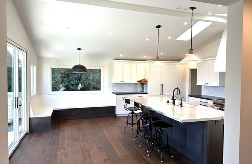 Eucalyptus Hill House | Private Acre, Family Montecito Main Ranch Home, Redwood Studio Pool Ocean Views