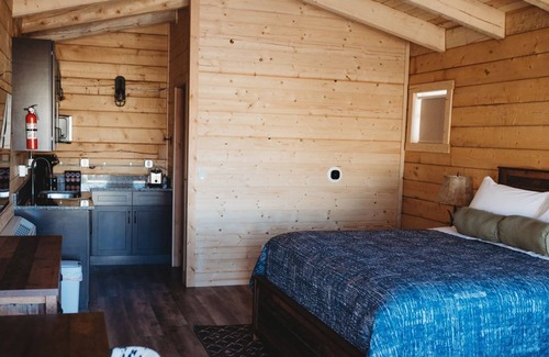 Hanksville Cabin | Private cabins near Goblin Valley State Park. Pet-Friendly!