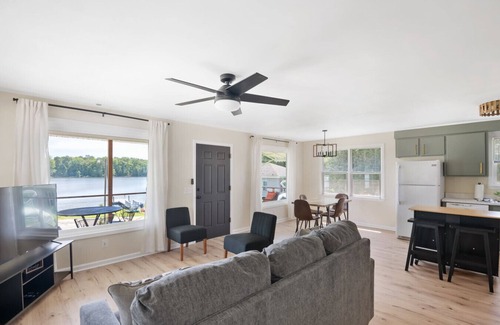 Prosperity House | Private Dock, Plenty of Parking, Lake Toys, and Near Restaurants