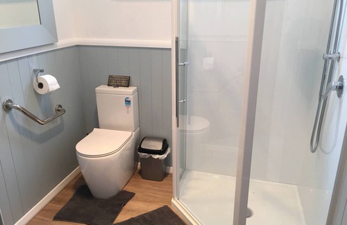 Rangataua Bed & Breakfast | Private Guest Suite with 2 bedrooms, sauna, small kitchenette and parking.