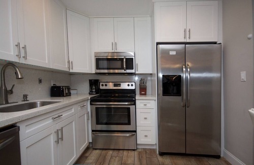 Deerfield Beach House | Private home with private heated pool and huge backyard . Five min to beach .