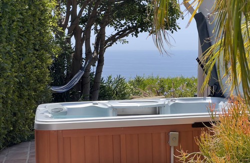 Western Malibu House | Private home with 180 degree view of Pacific Ocean and short walk to Zuma Beach.