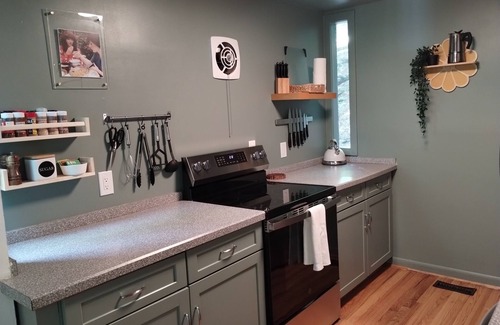 Berkeley Springs Cabin | Private hot tub, wooded, EV charger, pet-friendly